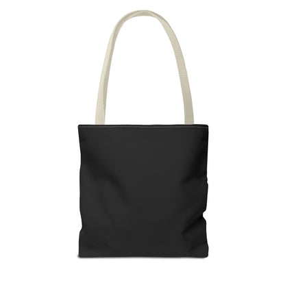 Cow Initial Tote Bag