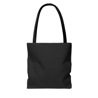 Cow Initial Tote Bag