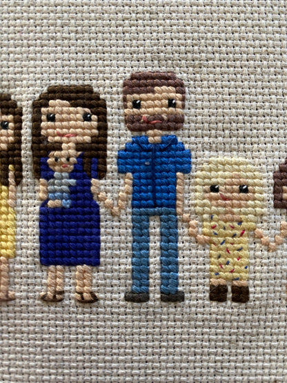 Custom Cross Stitch Portrait