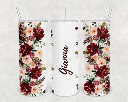 Gianna Floral Tumbler