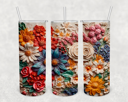 Dana Bright Floral Tumbler