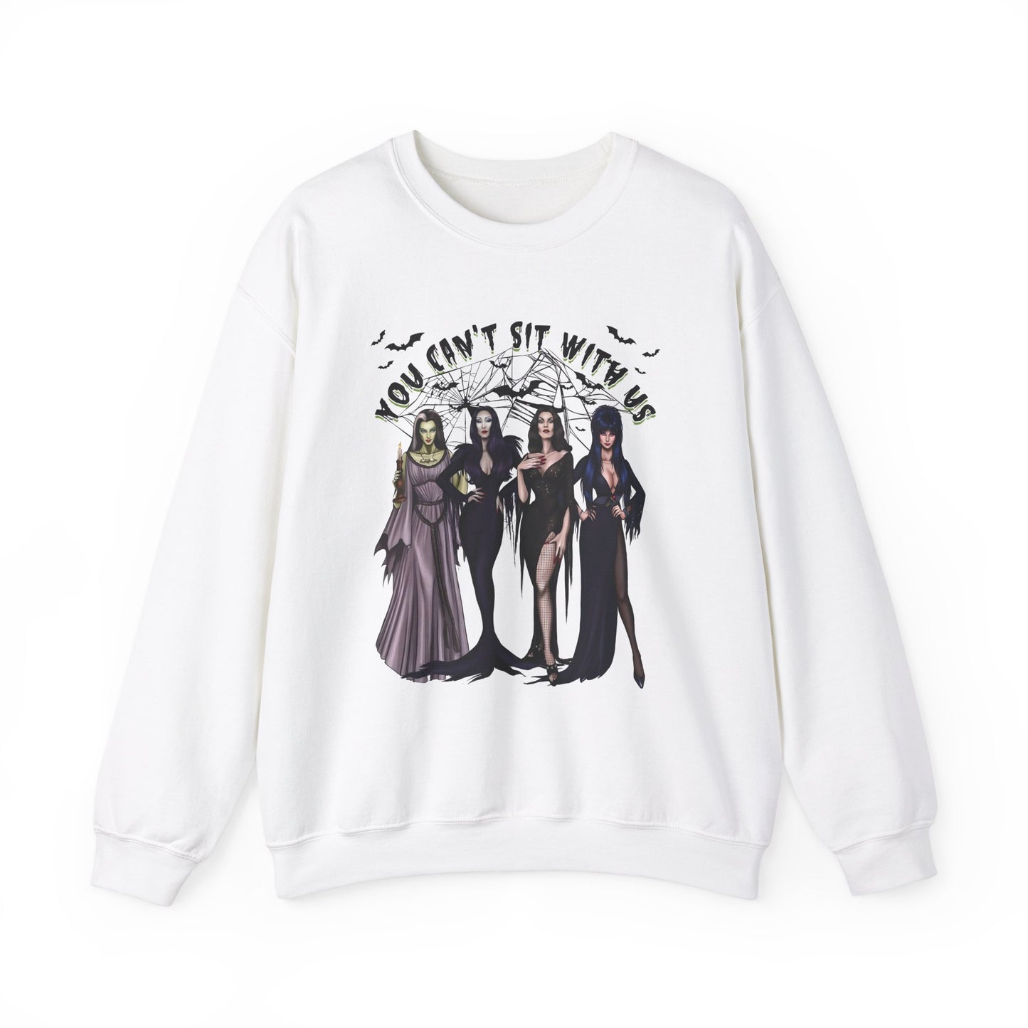 You Can't Sit With Us Spooky Girls Sweathshirt