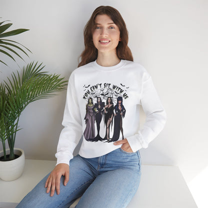 You Can't Sit With Us Spooky Girls Sweathshirt