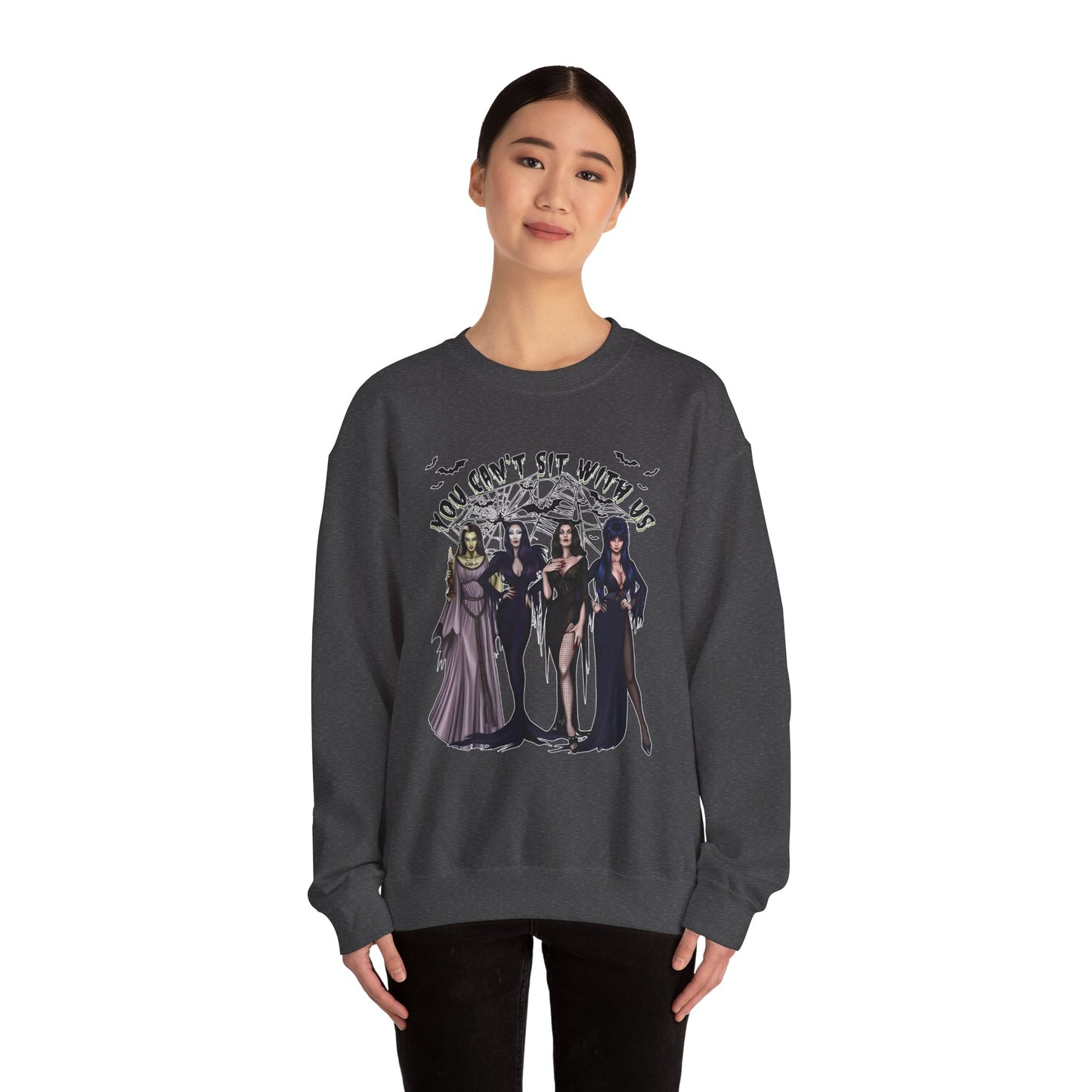 You Can't Sit With Us Spooky Girls Sweathshirt