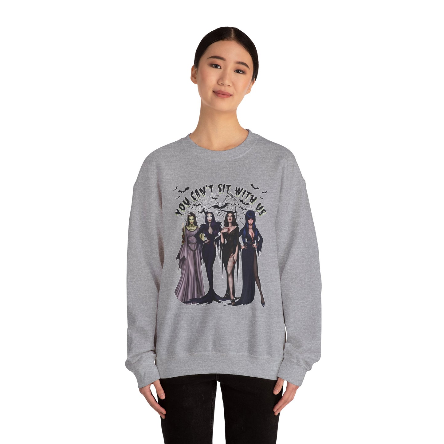 You Can't Sit With Us Spooky Girls Sweathshirt