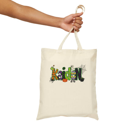 Doodle Name Boo Bag - Halloween Candy Bag