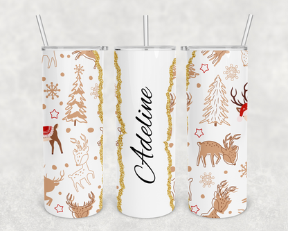 Adeline Christmas Tumbler