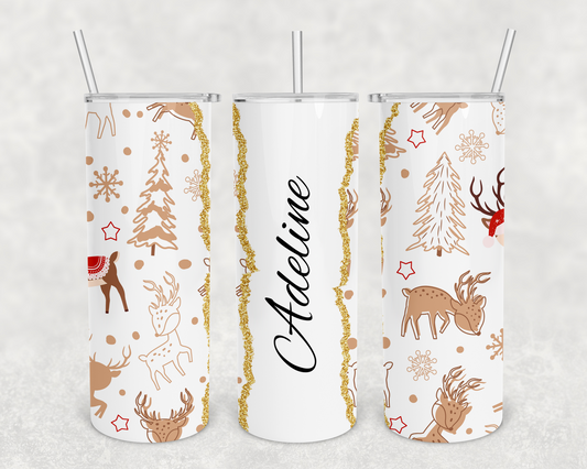 Adeline Christmas Tumbler