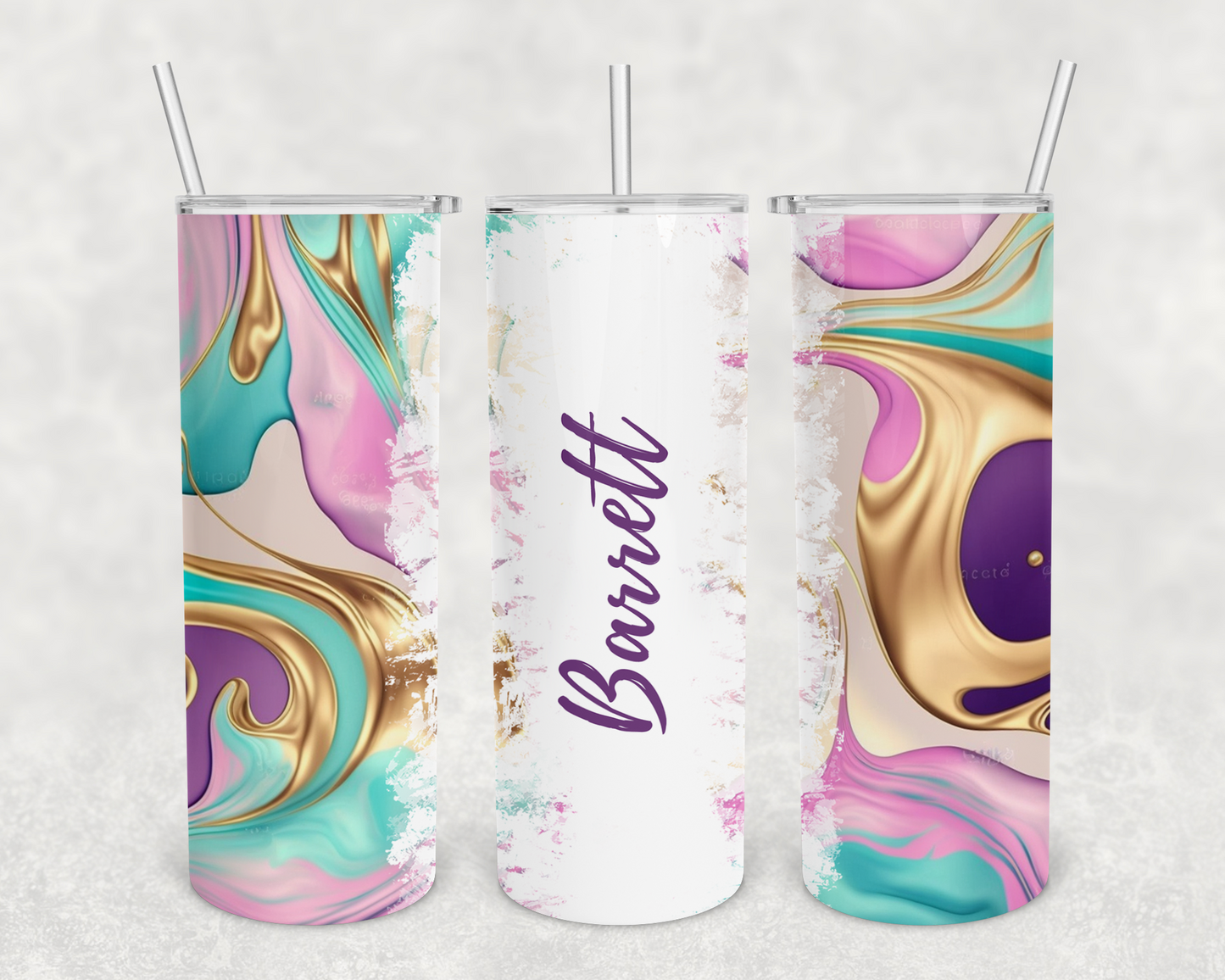 Barrett Personalized Ink Flow Tumbler