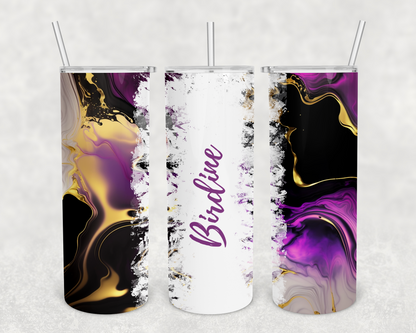 Birdine Personalized Ink Flow Tumbler