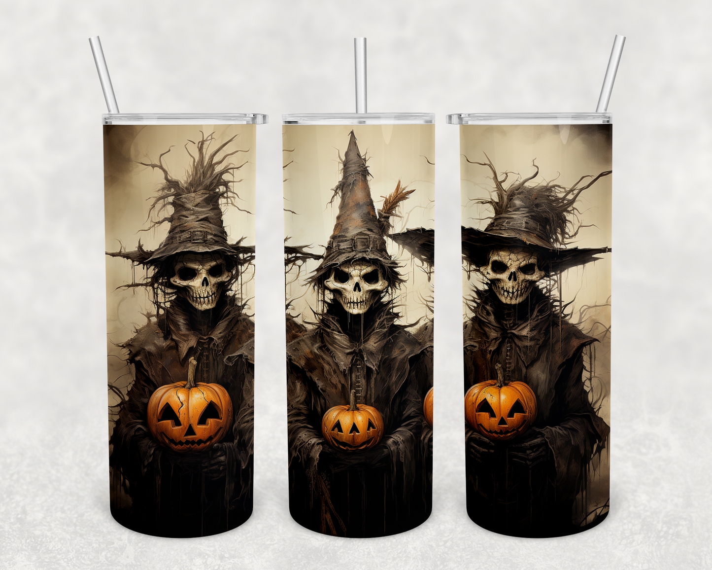 Burton Vintage Halloween Tumbler