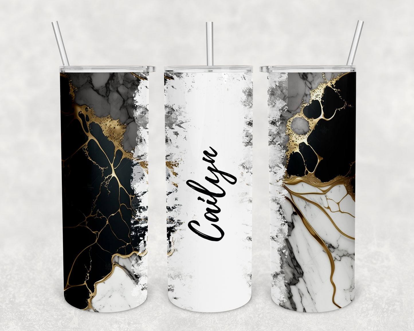 Cailyn Personalized Ink Flow Tumbler