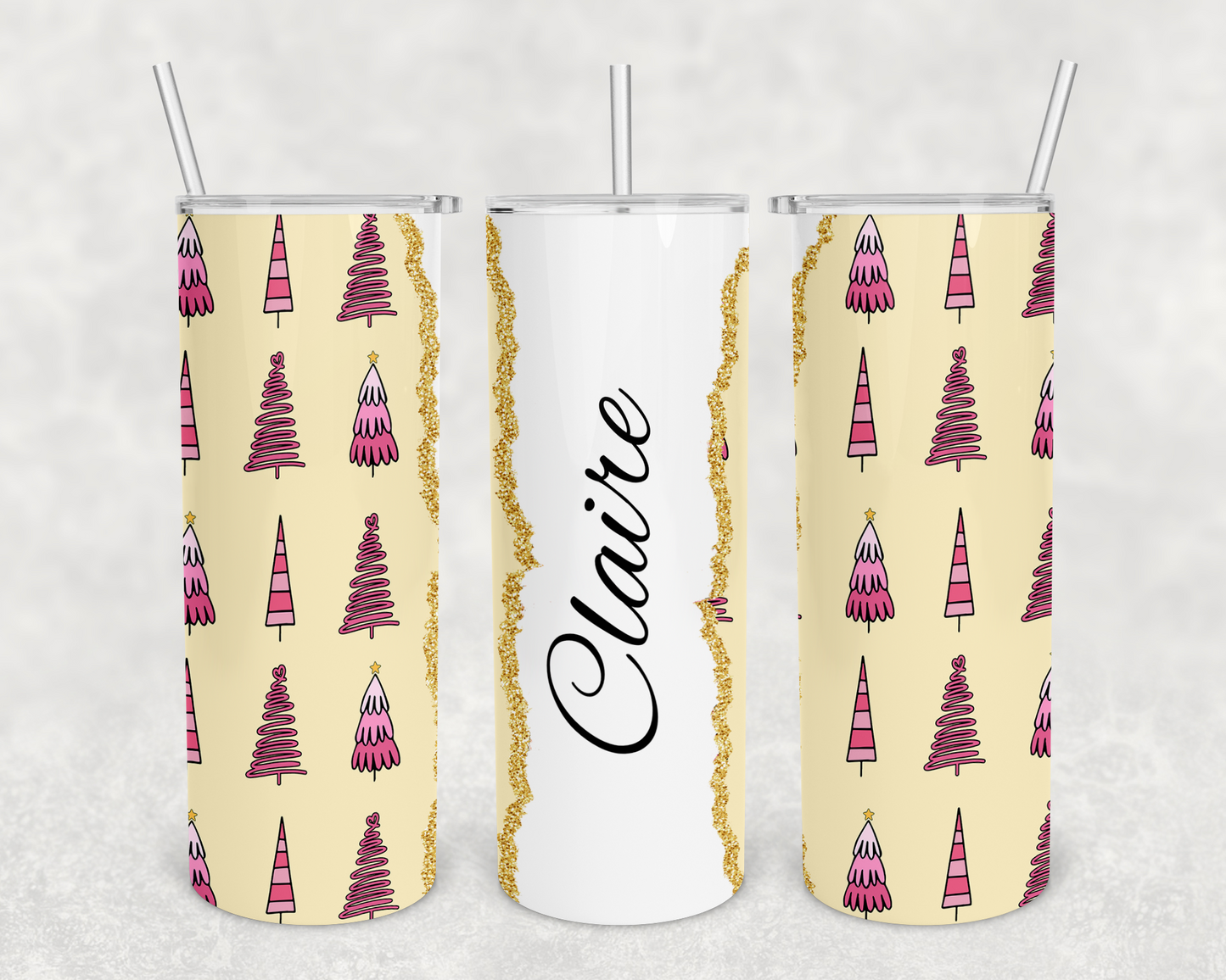 Claire Christmas Tumbler