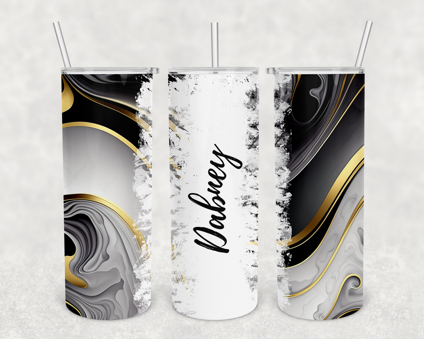 Dabney Personalized Ink Flow Tumbler