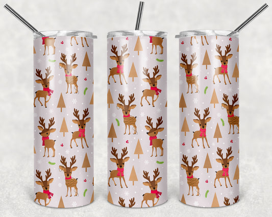 Dasher Christmas Tumbler