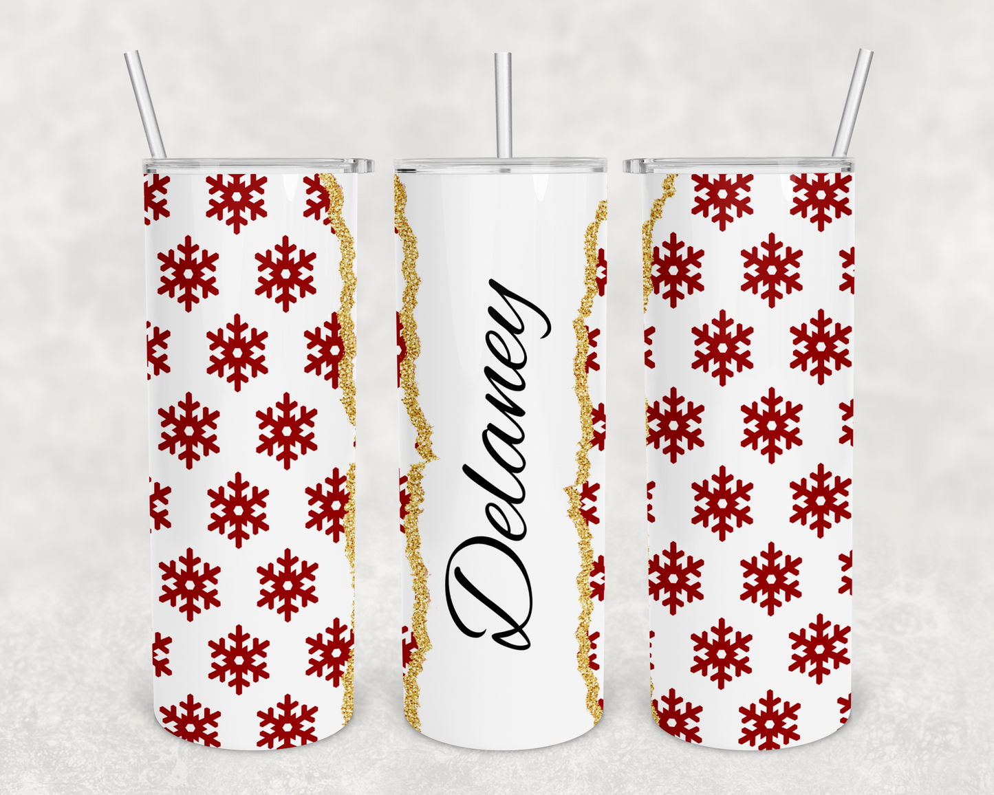 Delaney Christmas Tumbler