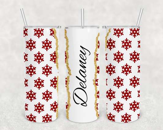 Delaney Christmas Tumbler