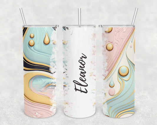 Eleanor Personalized Ink Flow Tumbler