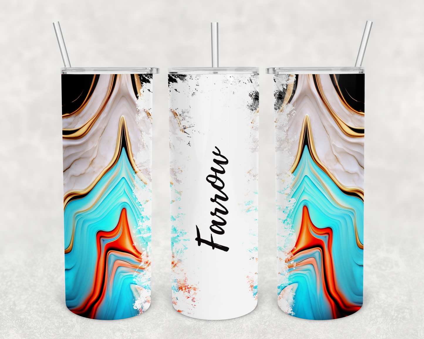 Farrow Personalized Ink Flow Tumbler