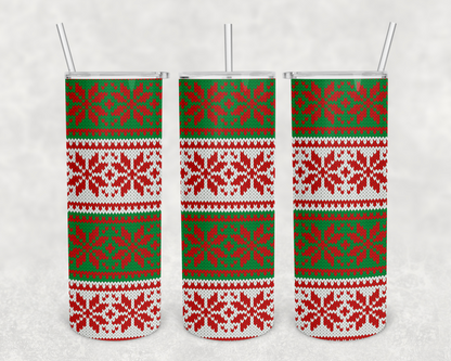 Gabriel Christmas Sweater Tumbler