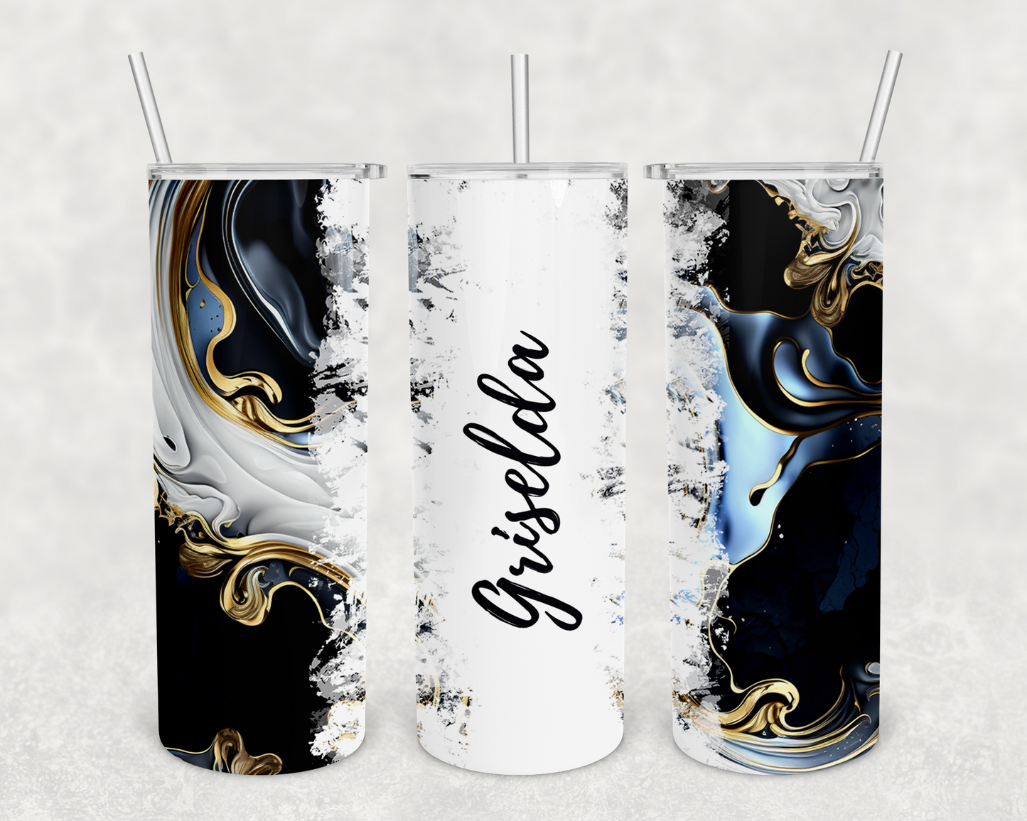 Griselda Personalized Ink Flow Tumbler