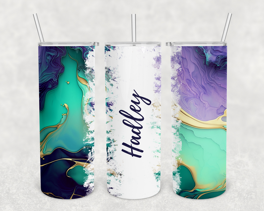 Hadley Personalized Ink Flow Tumbler