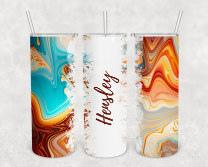 Hensley Personalized Ink Flow Tumbler