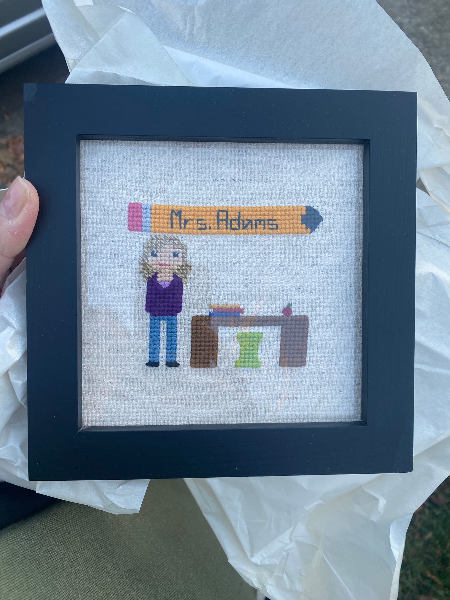 Custom Cross Stitch Portrait