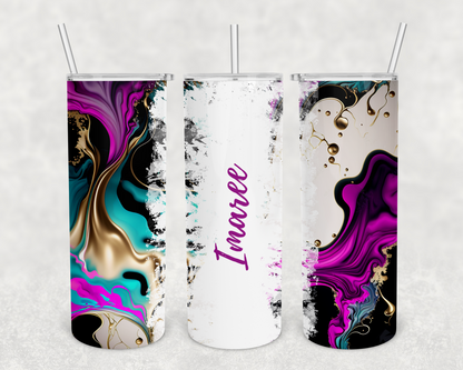 Imaree Personalized Ink Flow Tumbler