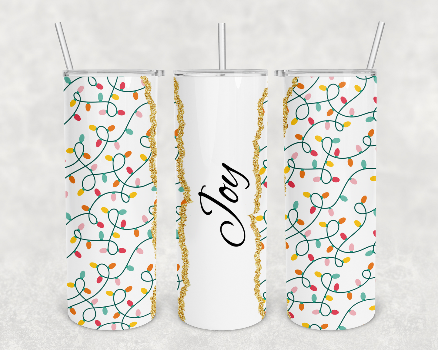 Joy Christmas Tumbler