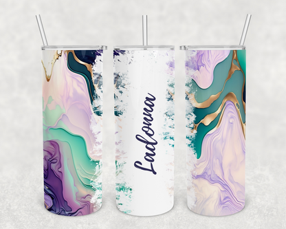 Ladonna Personalized Ink Flow Tumbler