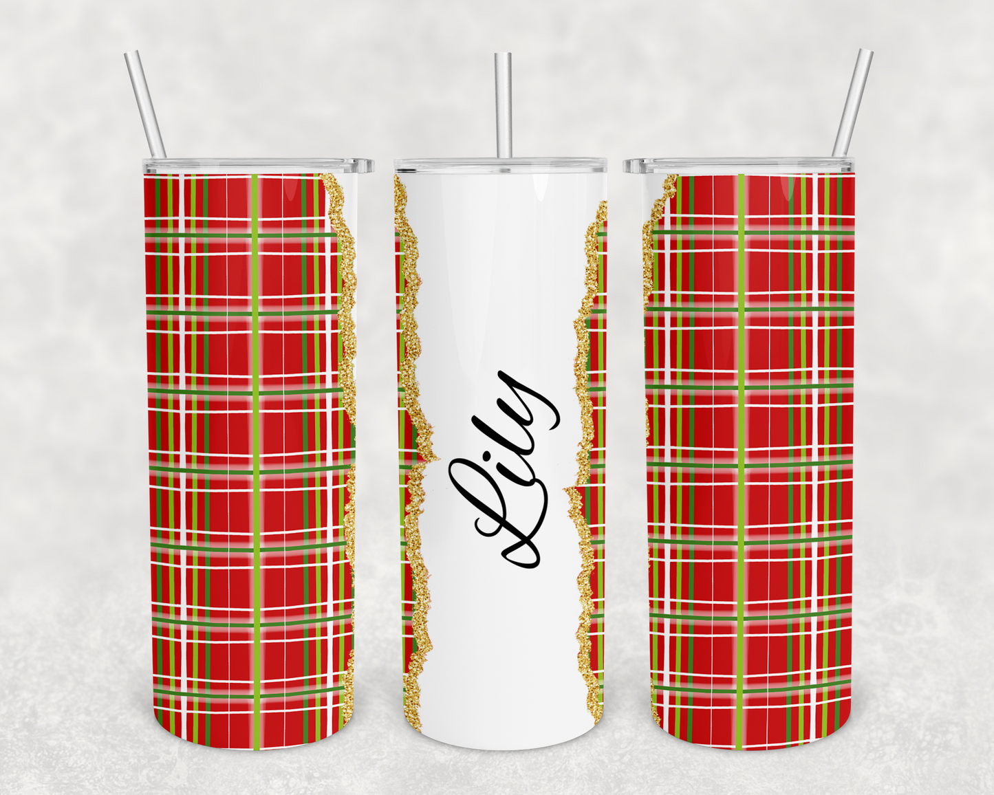 Lily Christmas Tumbler