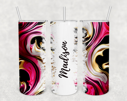 Madison Personalized Ink Flow Tumbler