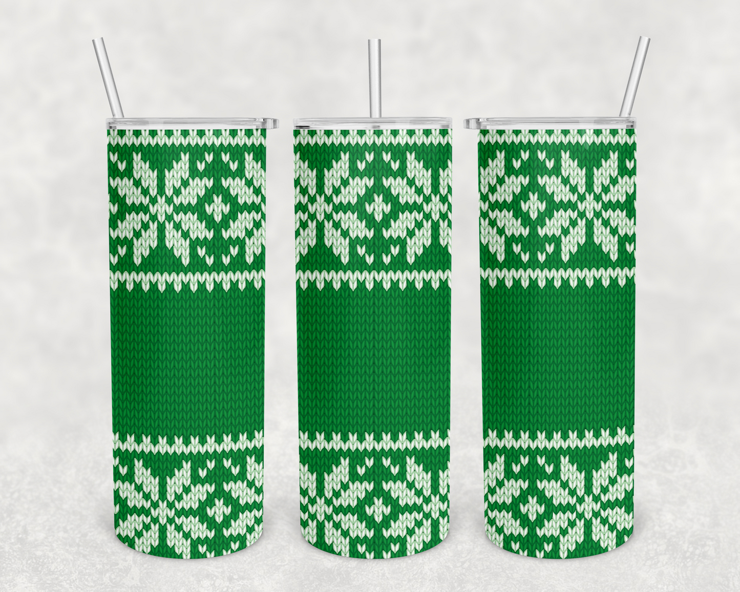 Merald Christmas Sweater Tumbler