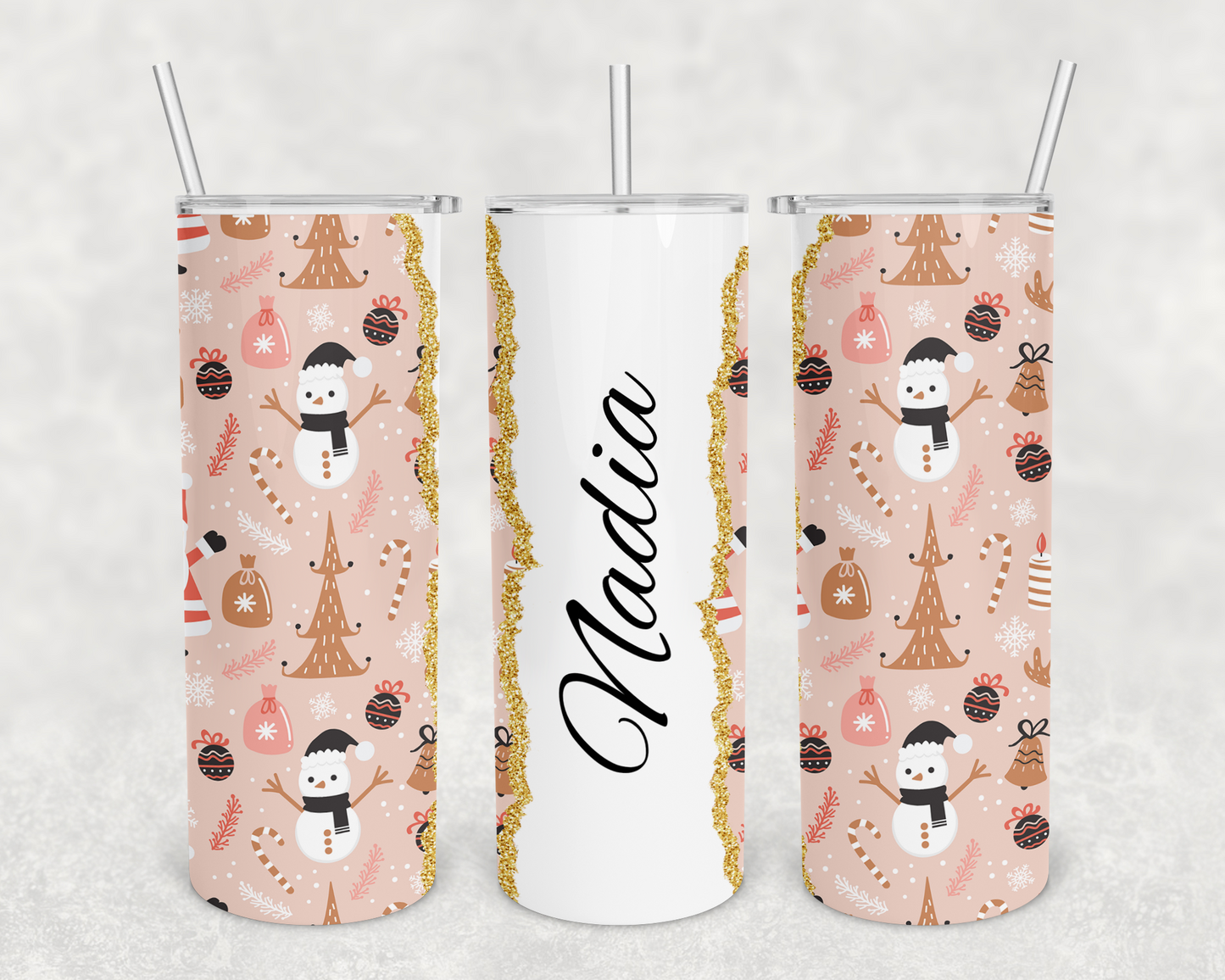 Nadia Christmas Tumbler