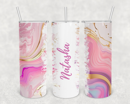 Natasha Personalized Ink Flow Tumbler