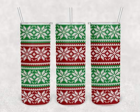 Nicholas Christmas Sweater Tumbler