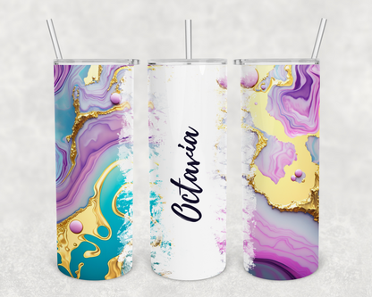 Octavia Personalized Ink Flow Tumbler