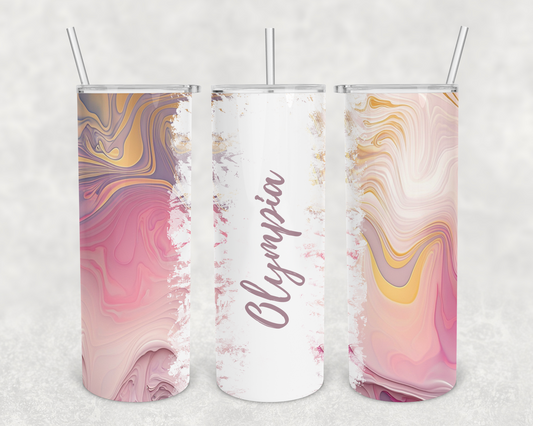 Olympia Personalized Ink Flow Tumbler