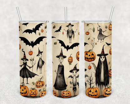 Ophelia Vintage Halloween Tumbler