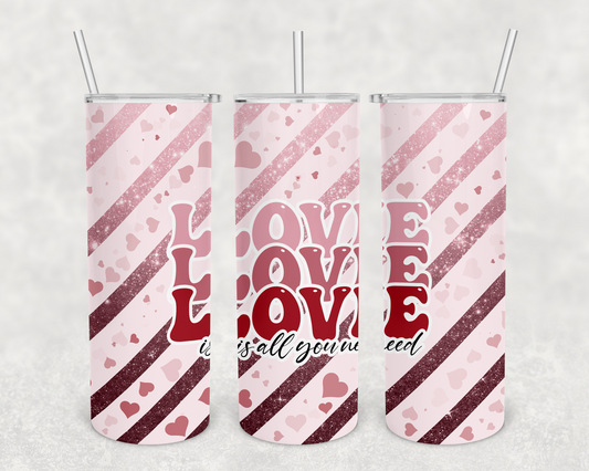 Paris Valentine Tumbler