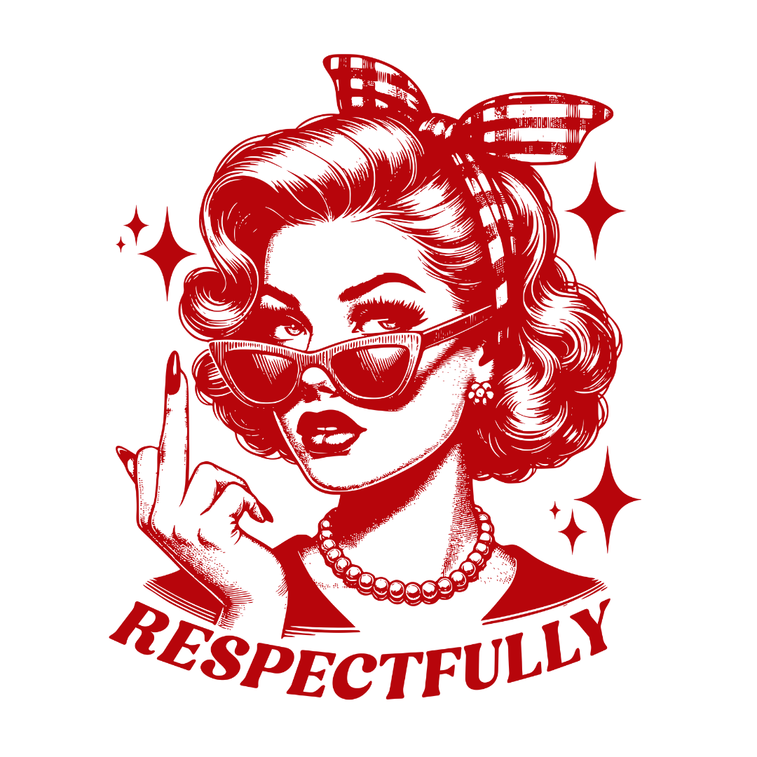 Respectfully | Retro Girls Coffee Mug