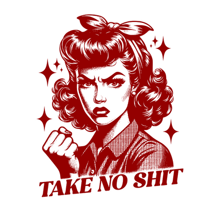 Take No Shit | Retro Girls Coffee Mug