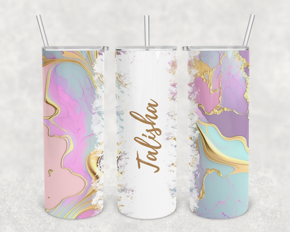 Talisha Personalized Ink Flow Tumbler