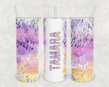 Tamara Floral Tumbler