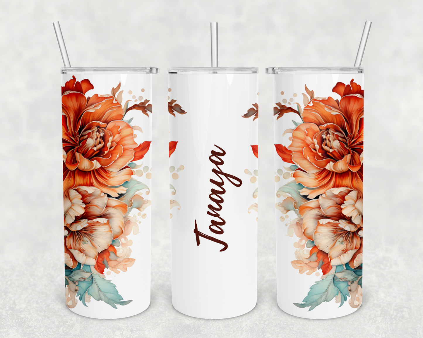 Tanaya Floral Tumbler