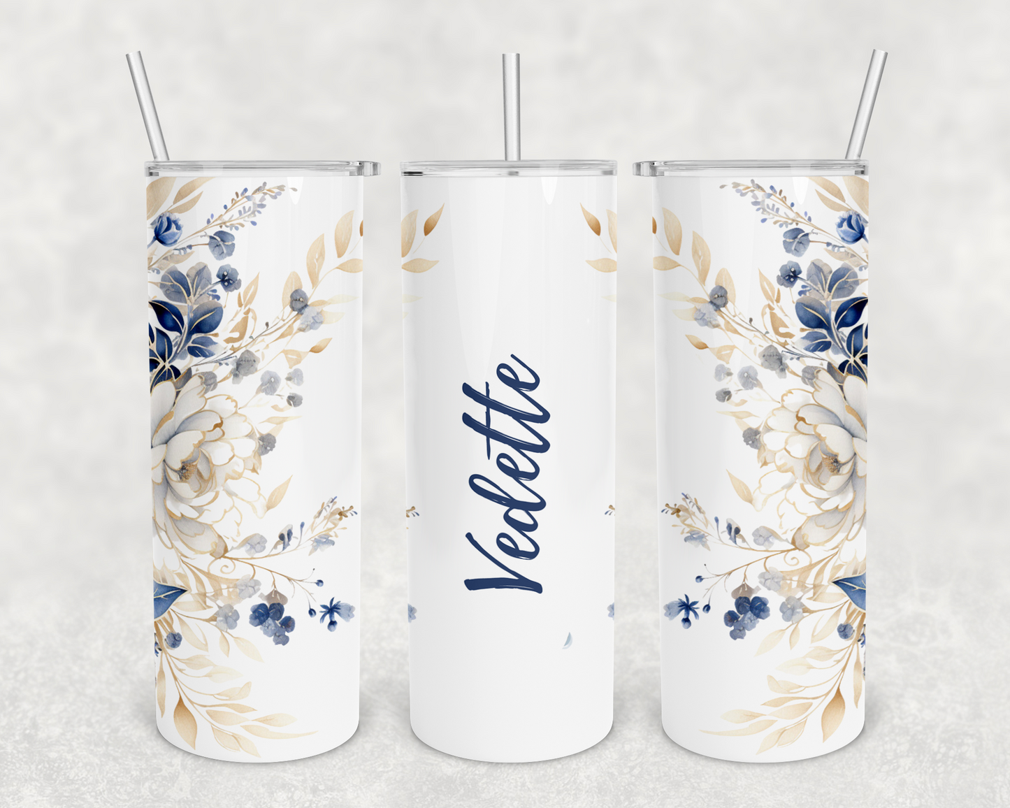 Vedette Floral Tumbler