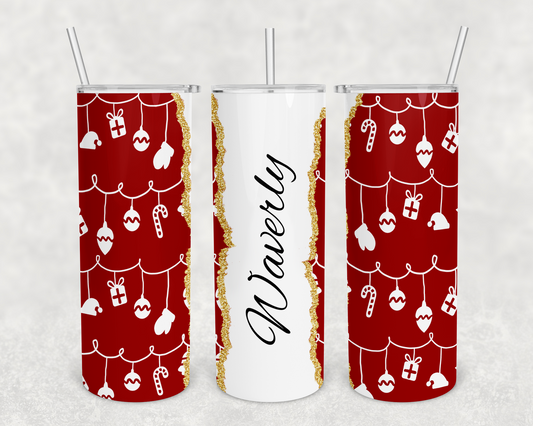 Waverly Christmas Tumbler