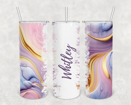 Whitley Personalized Ink Flow Tumbler