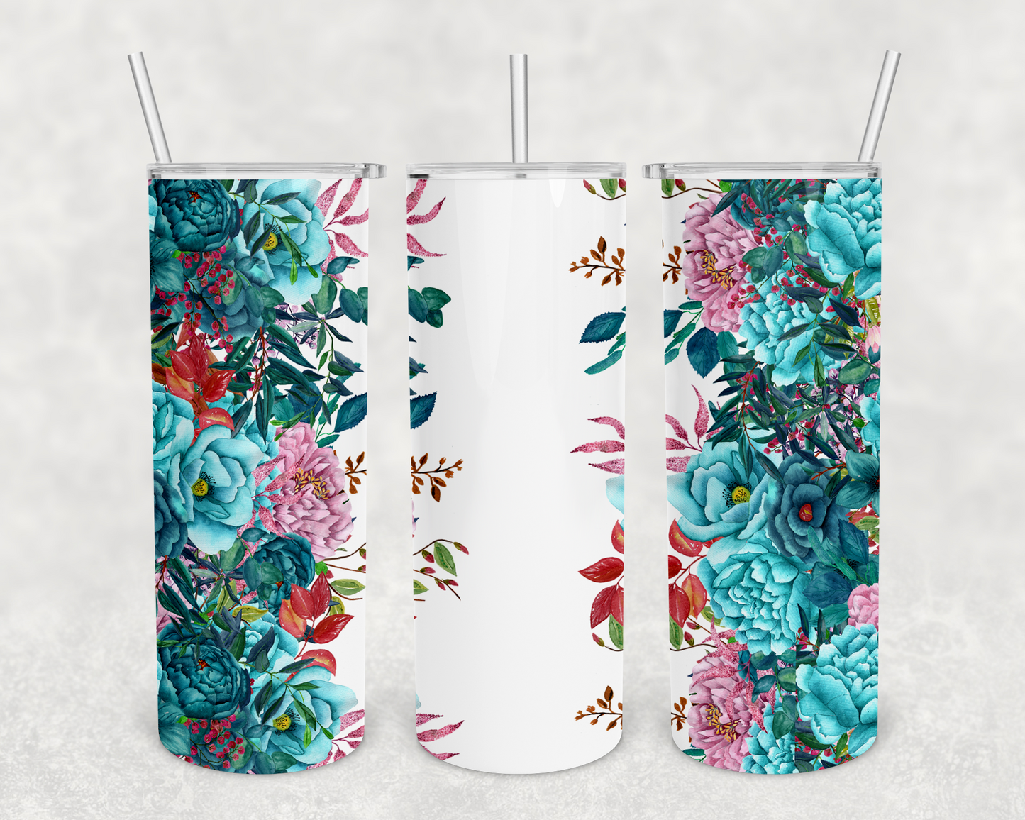 Regina Floral Tumbler